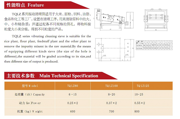 TQLZ系列振动清理筛(图2)